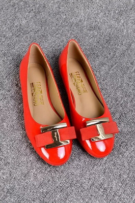 Ferragamo Shallow mouth flat shoes Women--038
